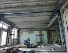 Закладка трасс под кондиционеры и бризеры в офисе на Никитина, 20 – монтаж от компании